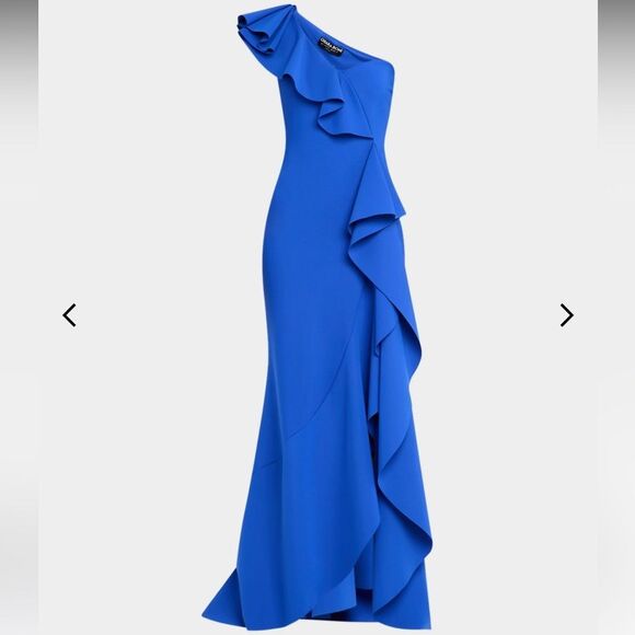 Chiara Boni La Petite Robe
Kafu One-Shoulder Ruffle Gown - Picture 5 of 8